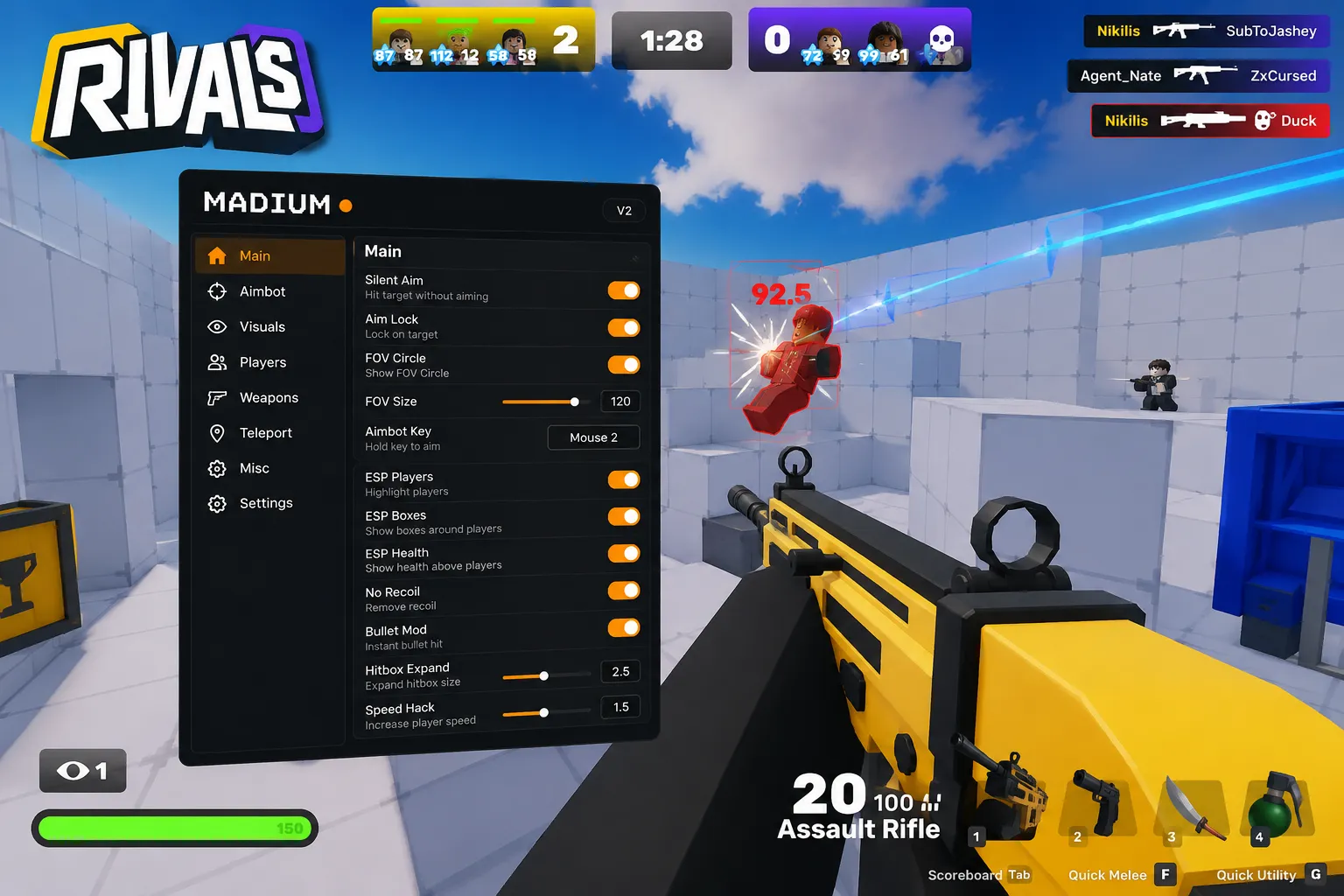 Rivals script